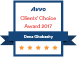 Avvo | Clients' Choice Award 2017 | Dena Ghobashy | 5 Star
